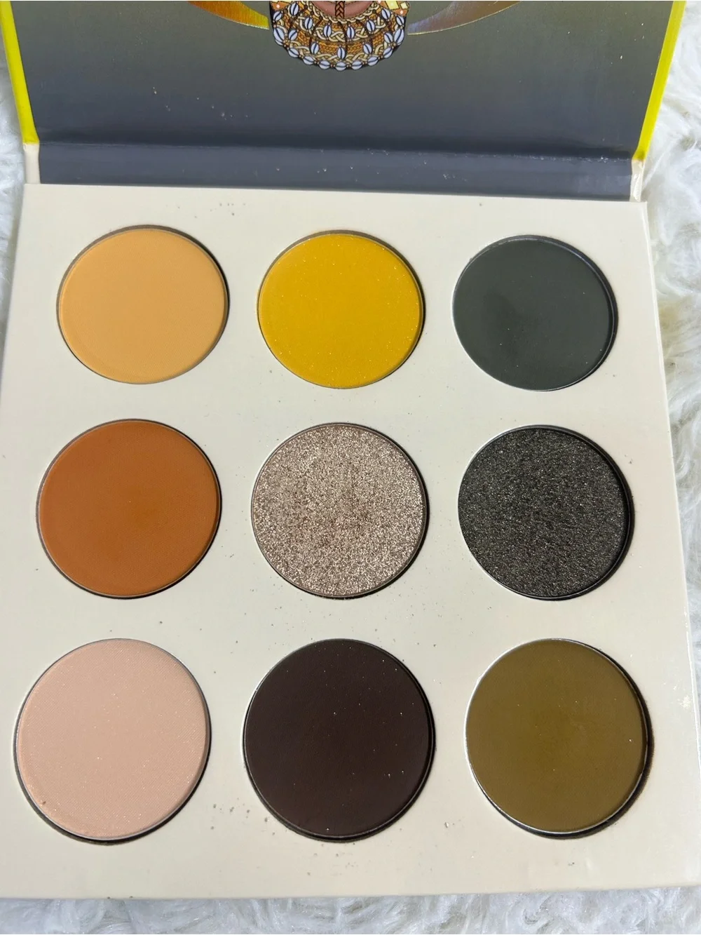 Juvia's Place Warm Gold & Earth 9-Color Eyeshadow Palette